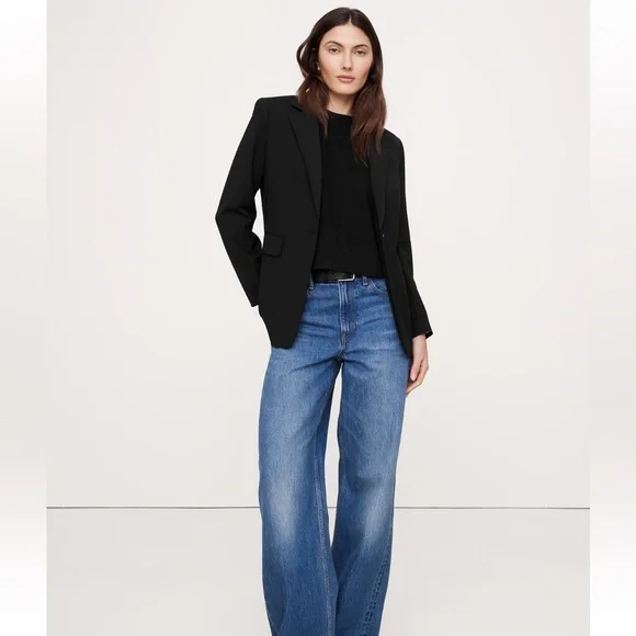 Banana Republic Slim Italian Wool Blazer - Picture 1 of 15